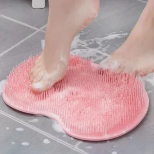 shower massage, shower foot scrubber mat