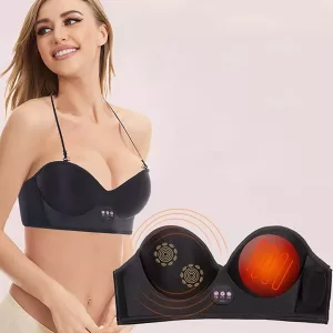 breast massager, massage bra, electric bra