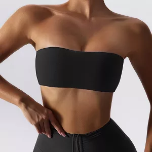 sports bra, strapless bra, strapless top, strapless sports bra, bandeau, fitness bra, yoga bra