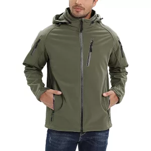 fleece jacket, winter jacket, tactical jacket, waterproof jacket, hooded jacket, fleece jacket with hoodie, windproof jacket