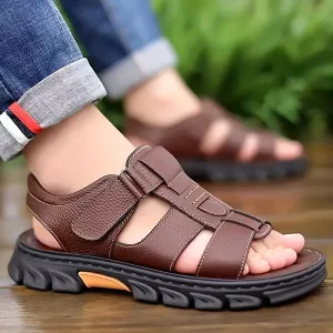 men sandals, beach shoes, beach sandals, thick sole sandals, non slip sandals, casual shoes, casual sandals