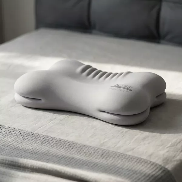 neck support pillow, ergonomic pillow, memory foam pillow, cervical pillow, orthopedic pillow