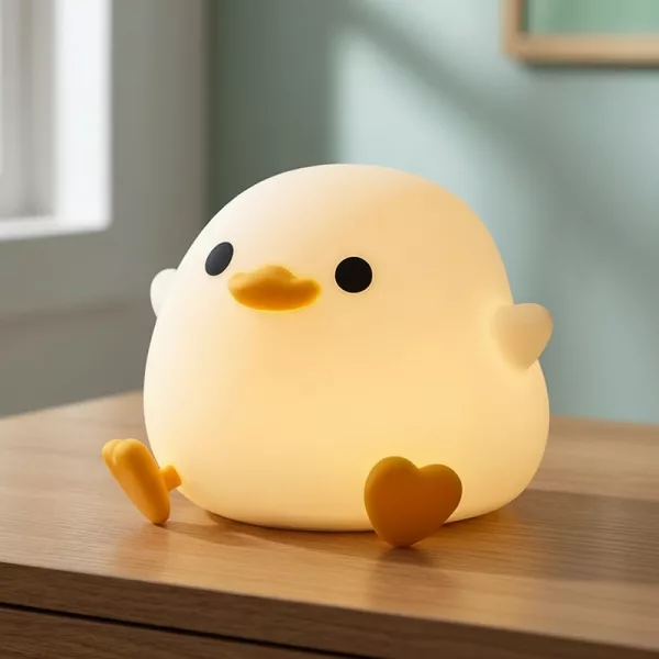 duck night light, touch lamp, touch bedside lamp, dimmable touch lamp, led touch lamp