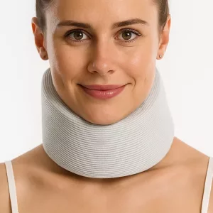 neck brace, cervical collar, neck support, neck support brace, foam neck brace, adjustable neck brace